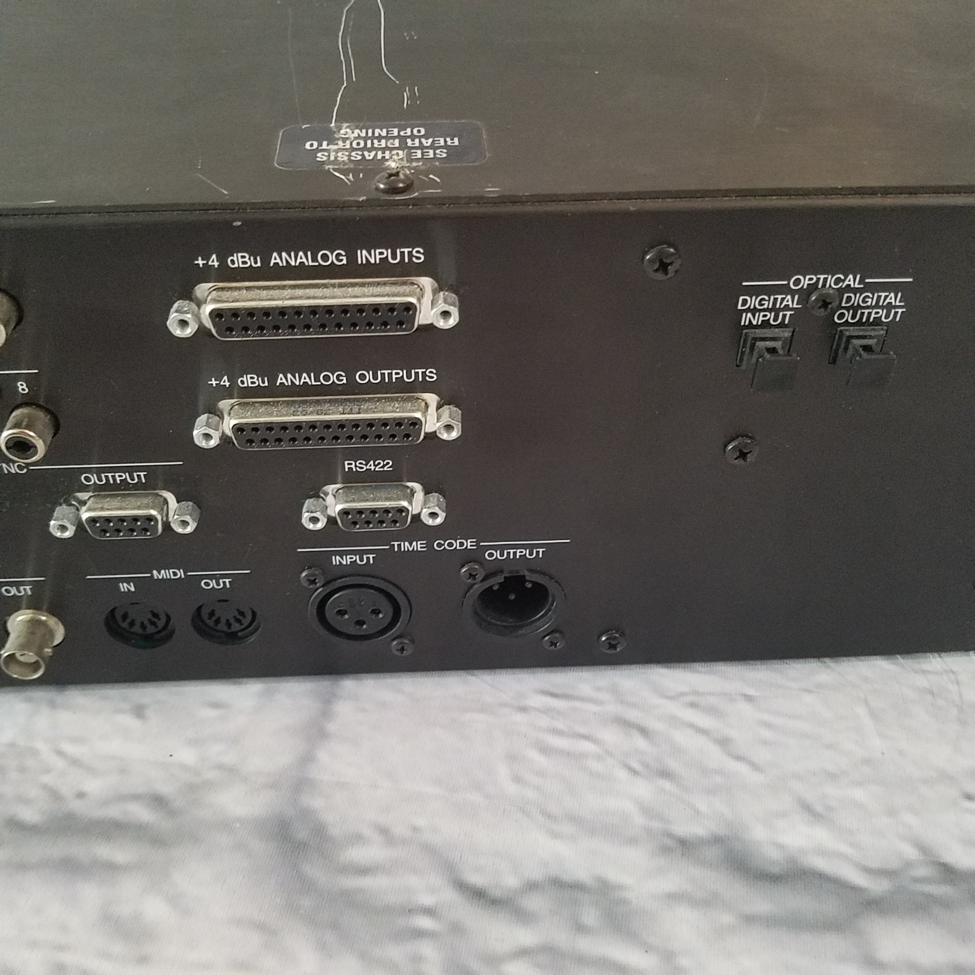 Fostex RD-8 Digital Multitrack Recorder Rack