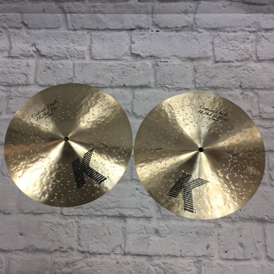 Zildjian K Custom Dark 14 Hi Hat Pair