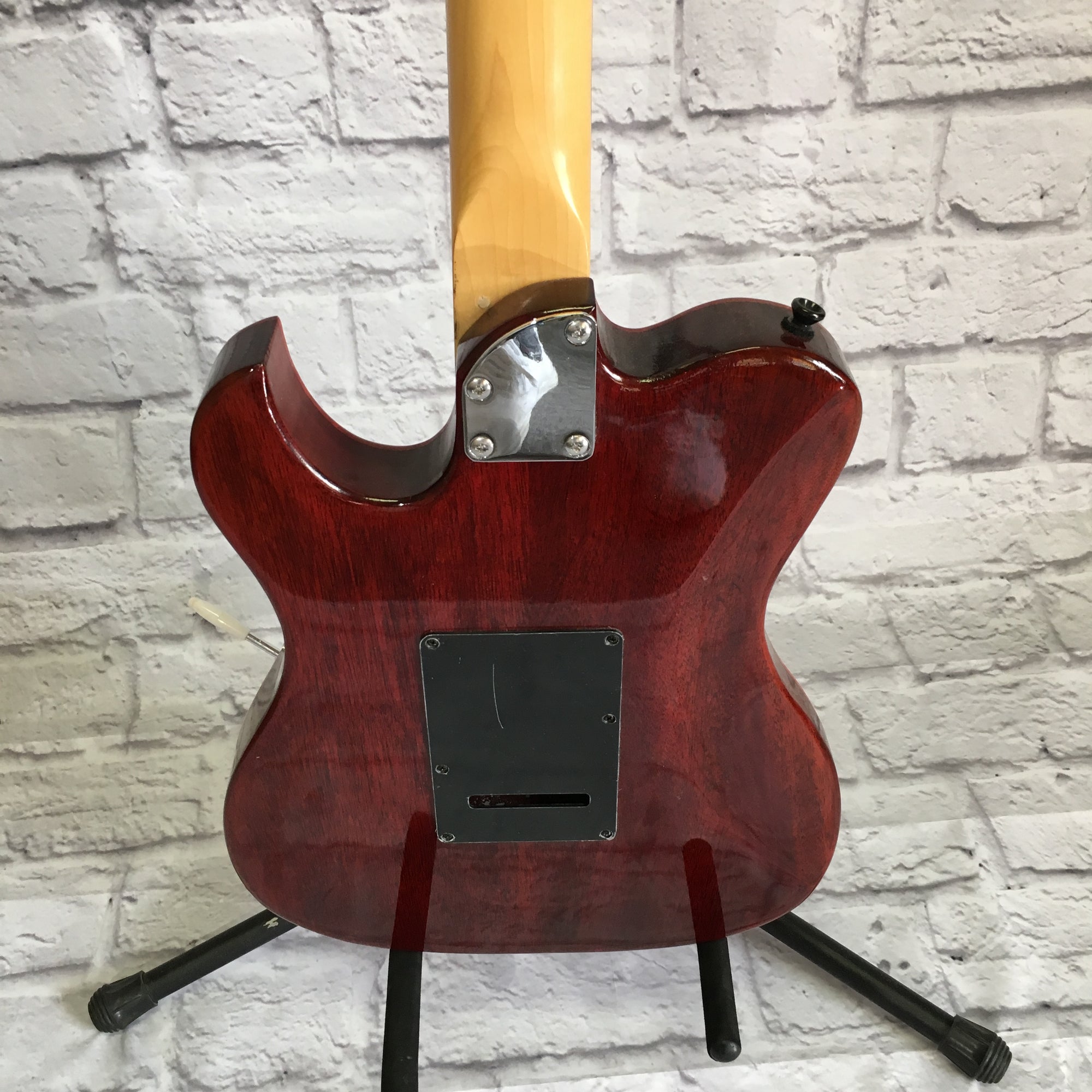 Gatto Tele Style Electric Guitar Trans Red Finish