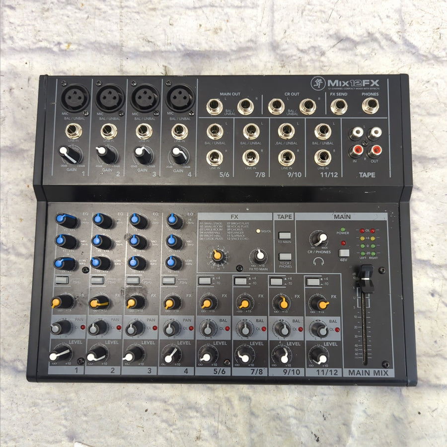 Mackie MIX12FX Mixer AS IS