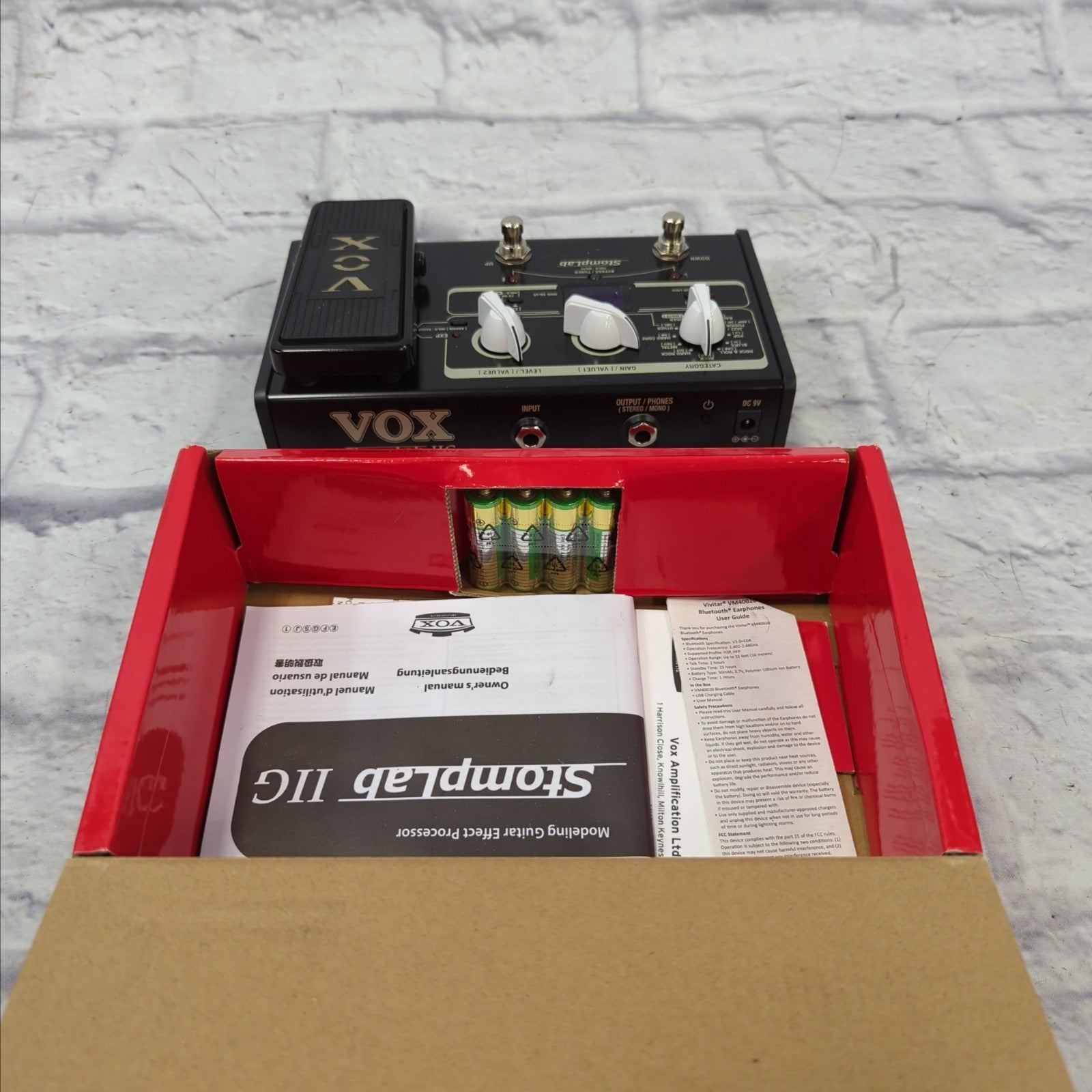 Vox SL2G StompLab IIG Modeling Guitar Processor