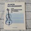 Alwin Schroeder 170 Foundation Studies doe Violoncello - Volume 3