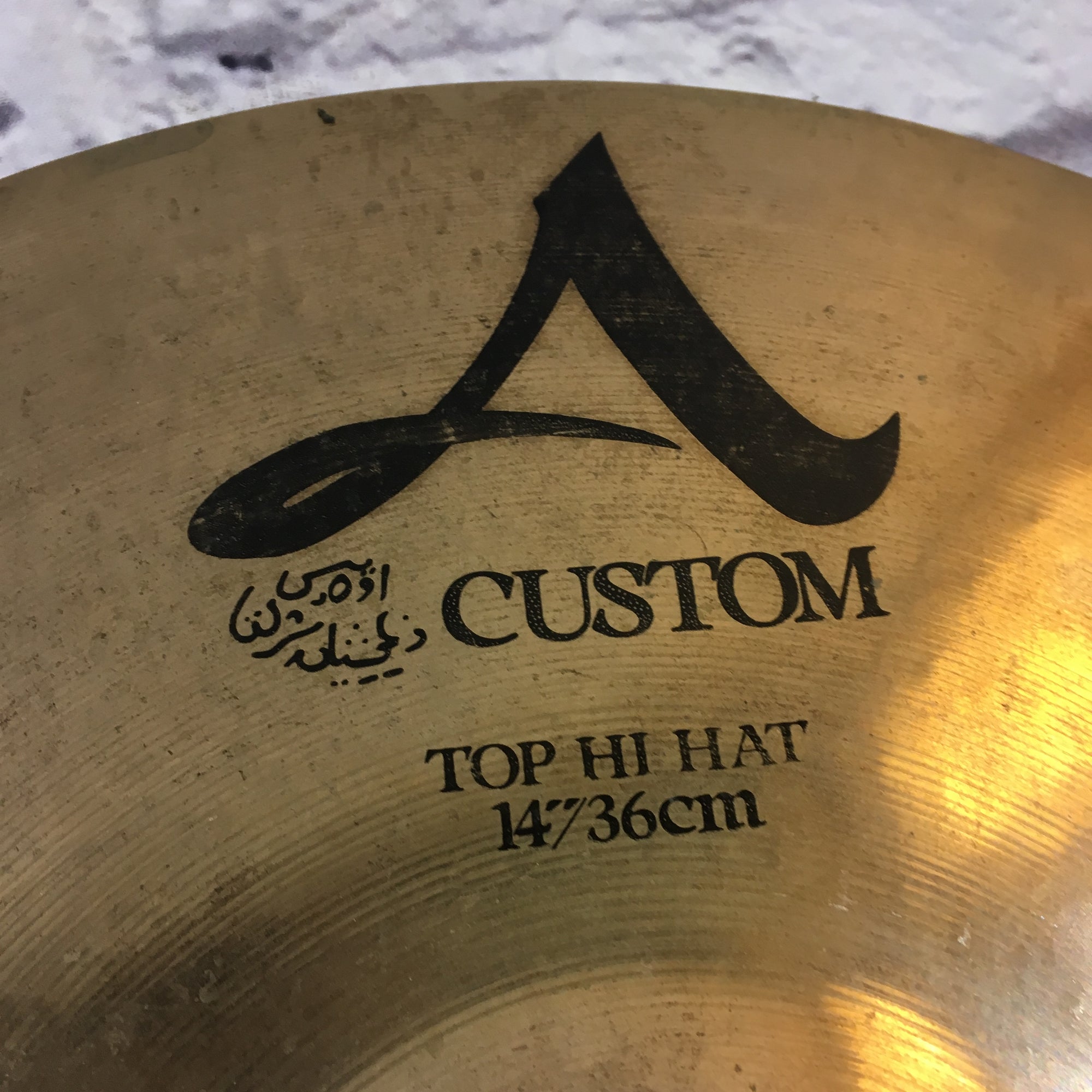 Zildjian 14in A Custom Hi Hat Cymbal Pair