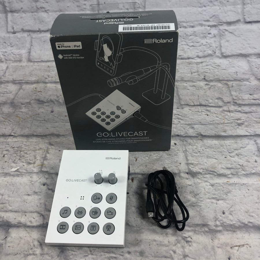 Roland Go:Livecast Streaming Studio for Smartphones