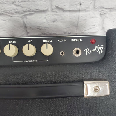 Fender Rumble 15 Bass Guitar Combo Amp