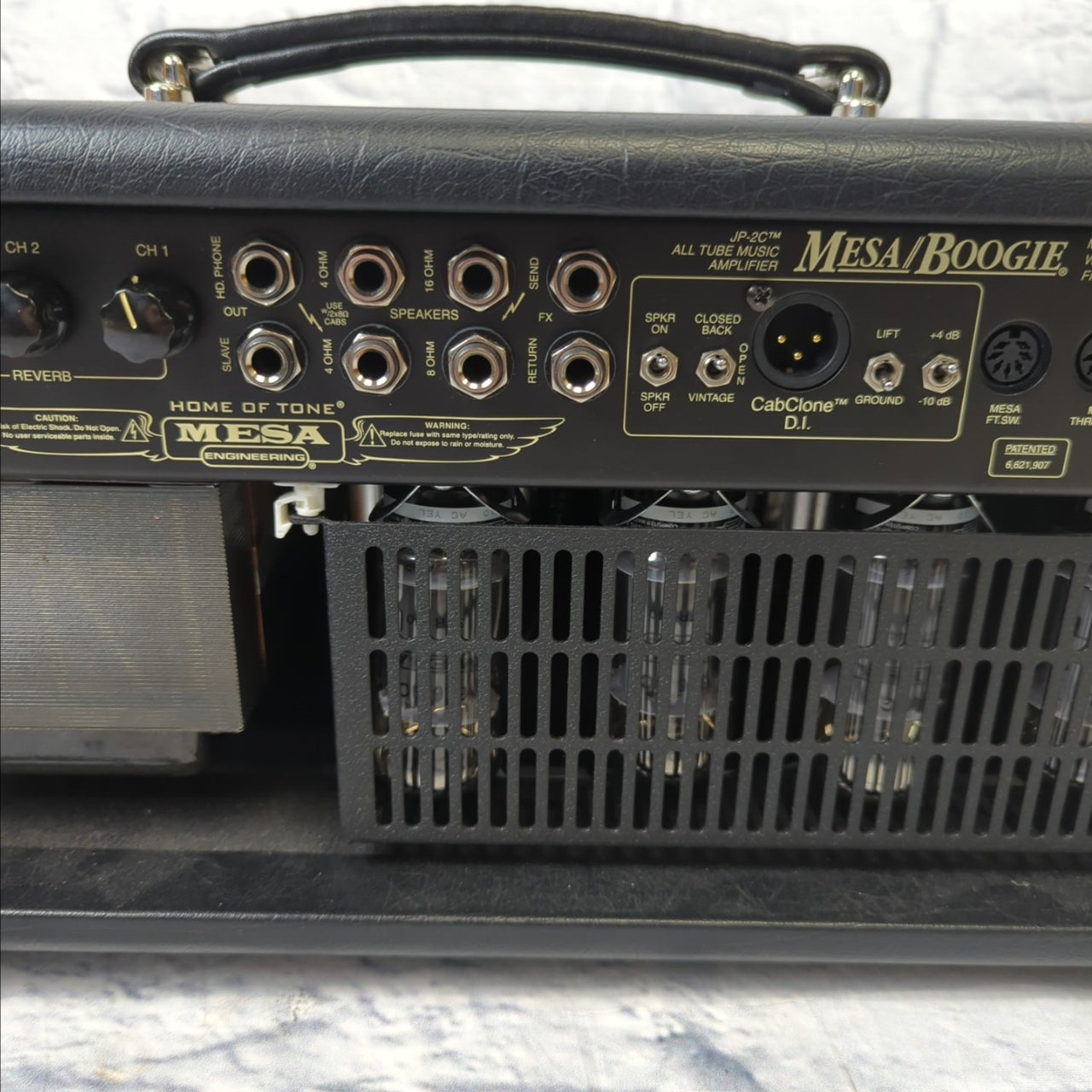 Mesa/Boogie JP-2C Mark IIC+ John Petrucci 60/100-watt Tube Head - Black Taurus - Like New