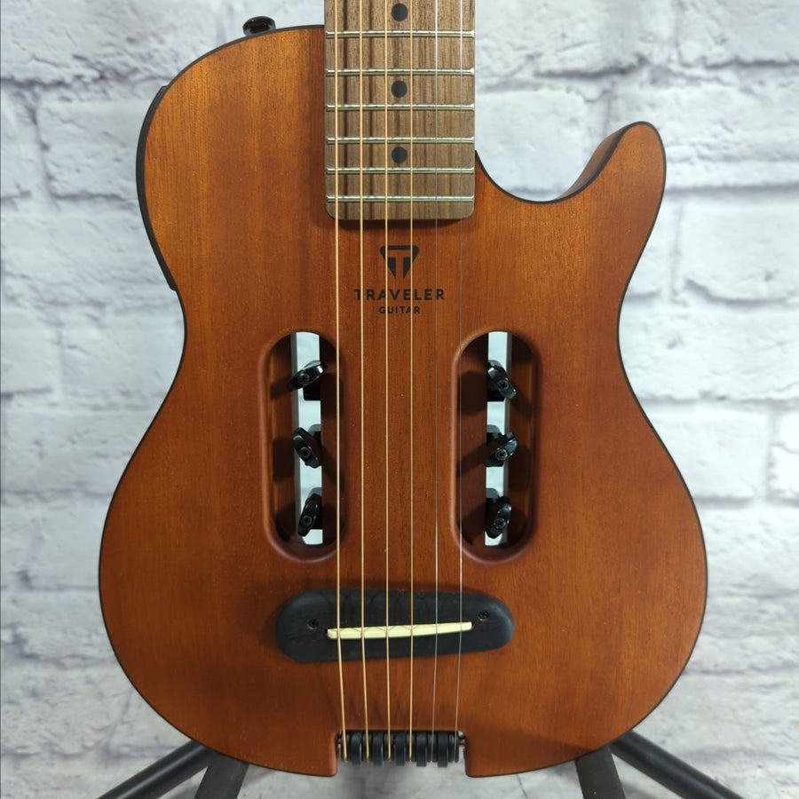 Traveler Escape Mark III Mahogany Travel Guitar