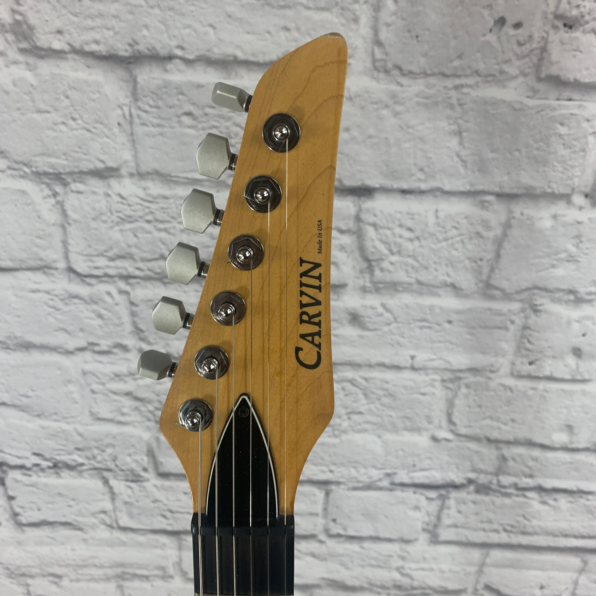 Carvin TL60 2001 Piezo Equipped Electric Guitar - Natural with Case