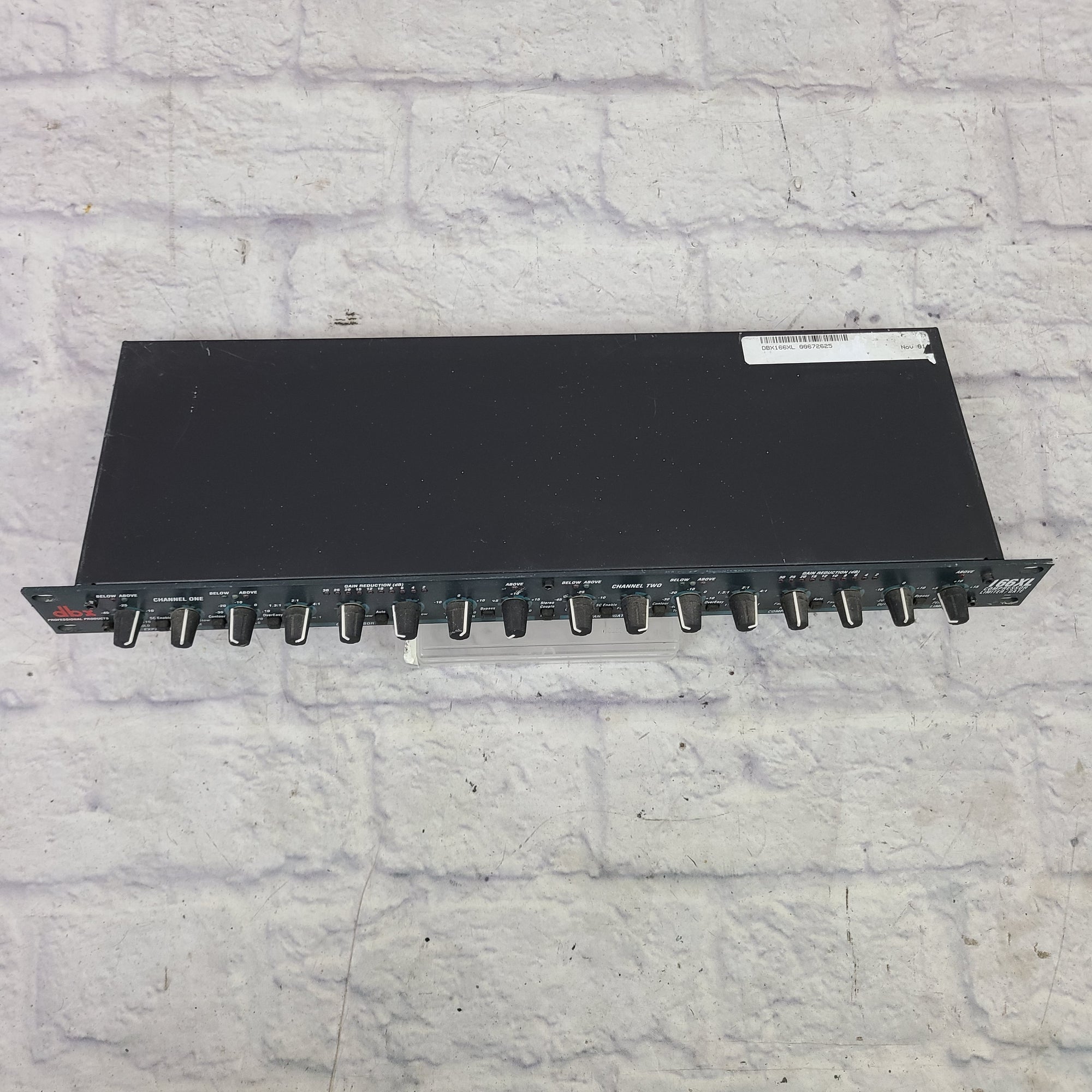 DBX 166XL Compressor Rack Unit