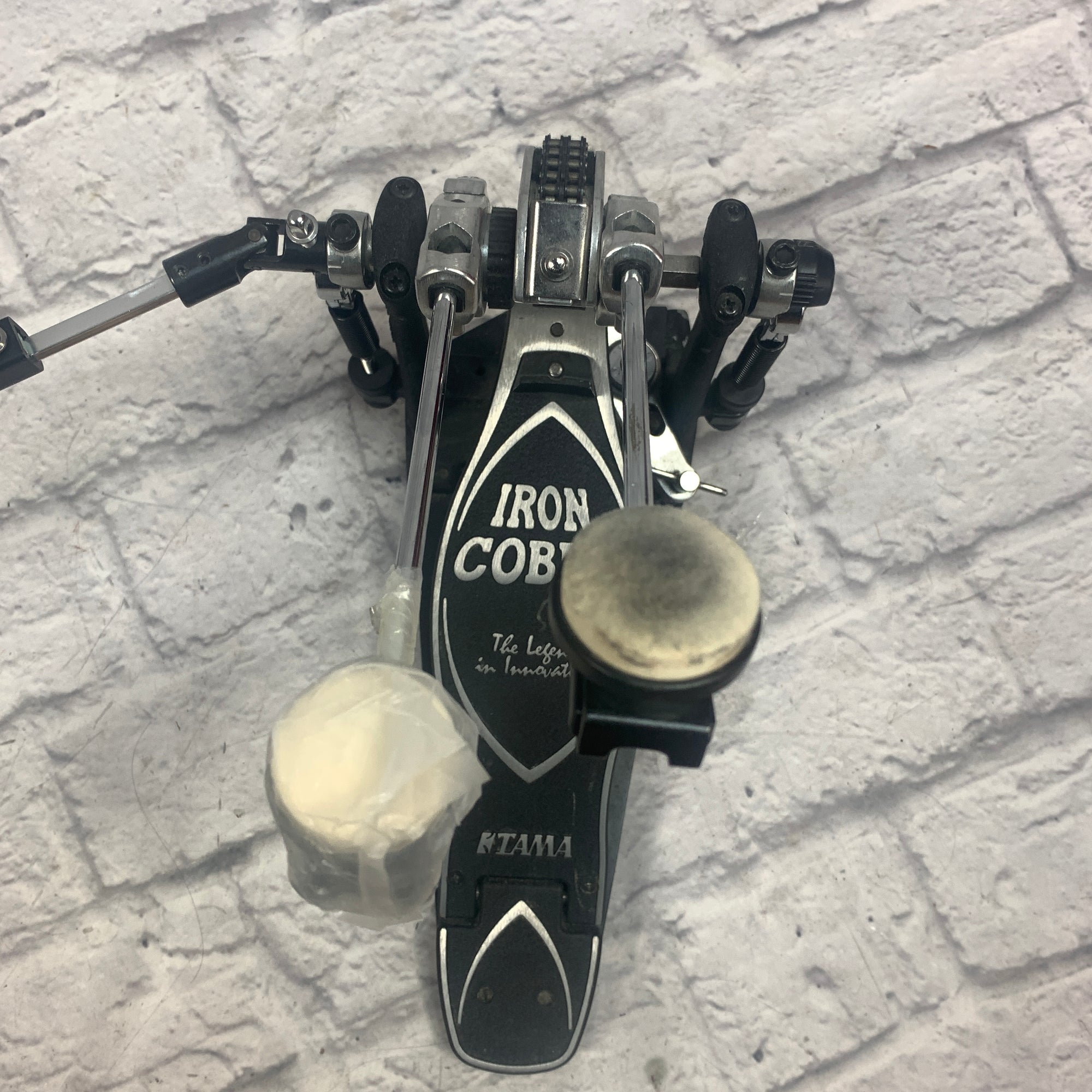 cob pedal Iron Cobra Double Kick Pedal with Case