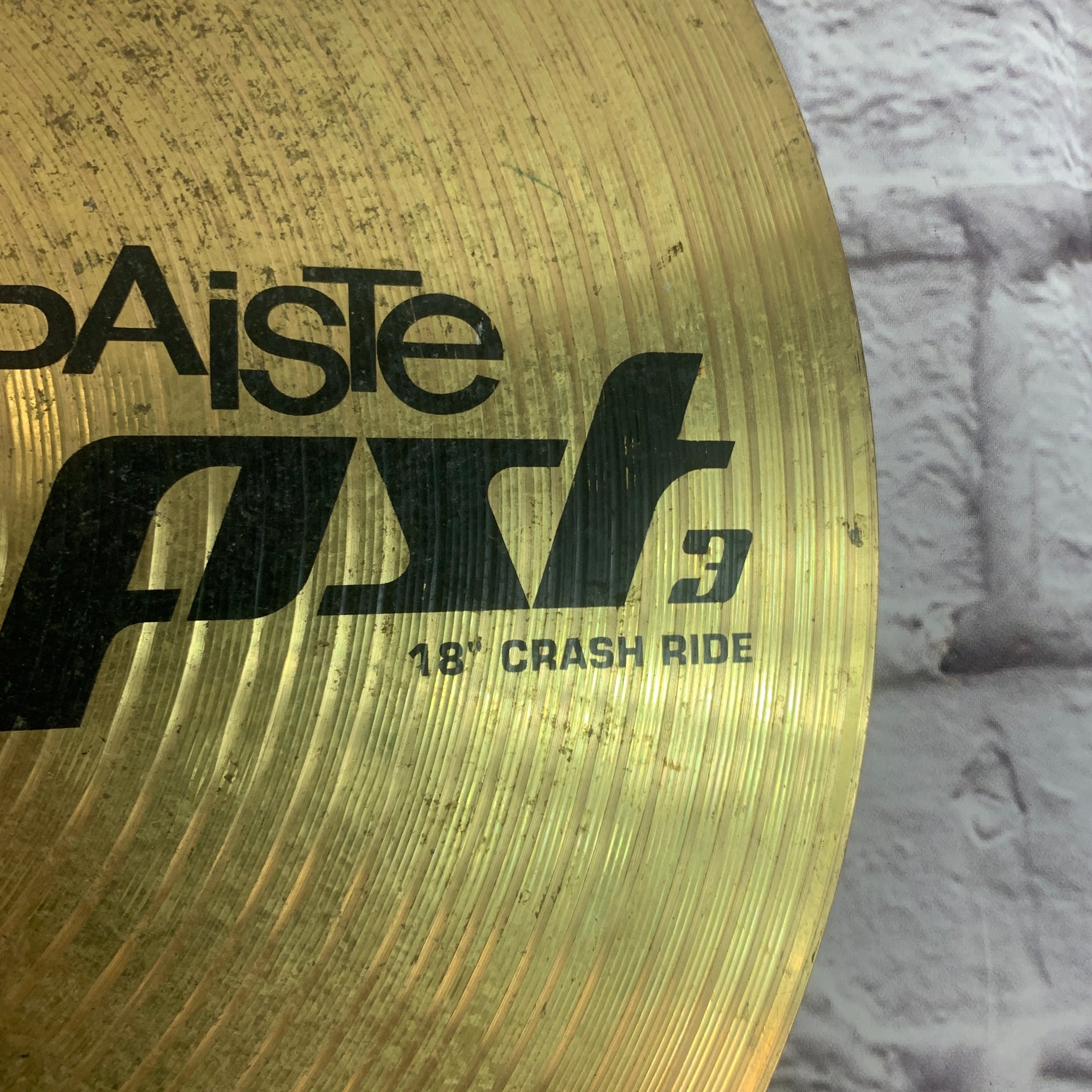 Paiste PST3 18" Crash/Ride Cymbal