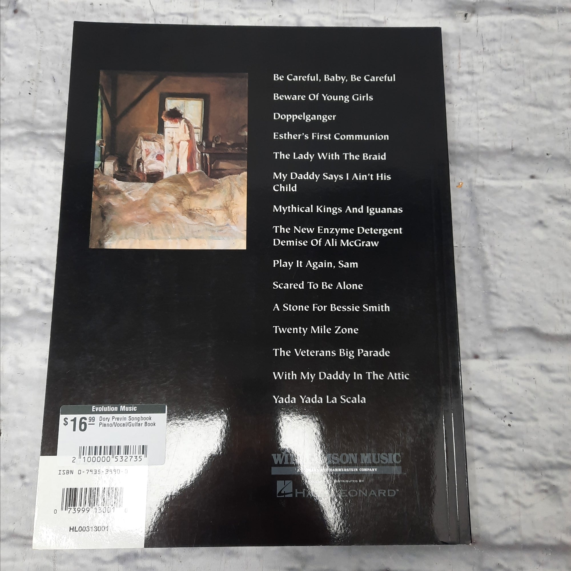 Dory Previn Songbook Piano/Vocal/Guitar Book