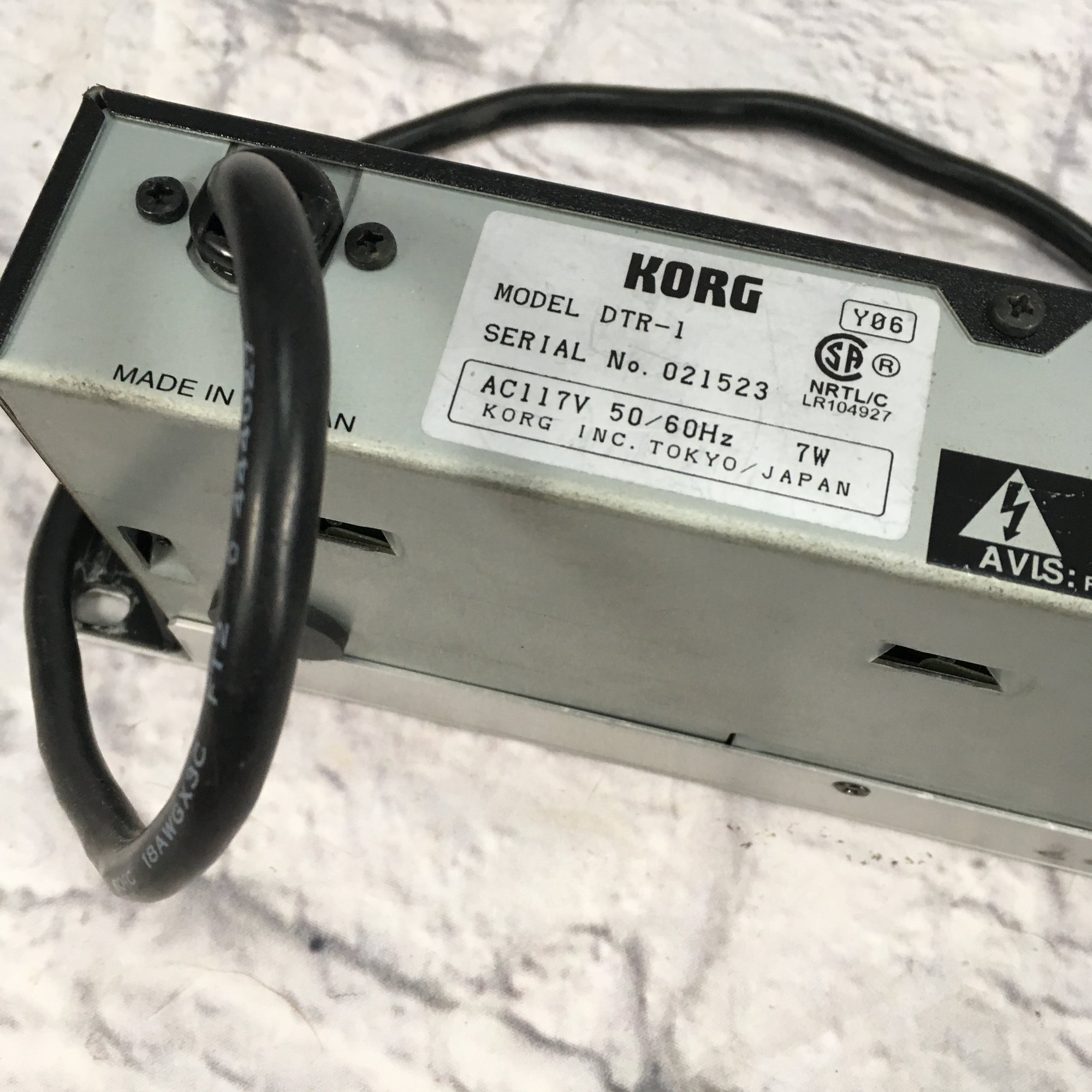 Korg DTR-1 Rack Mount Tuner