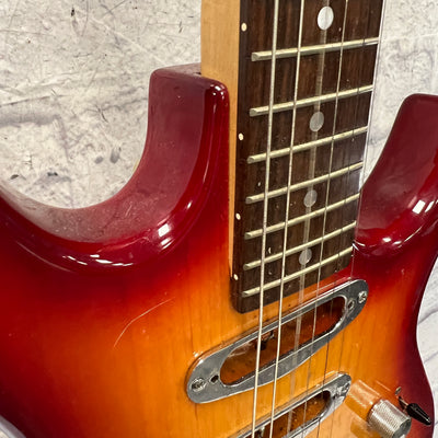 Unknown Electric Guitar Neck and Body Sunburst
