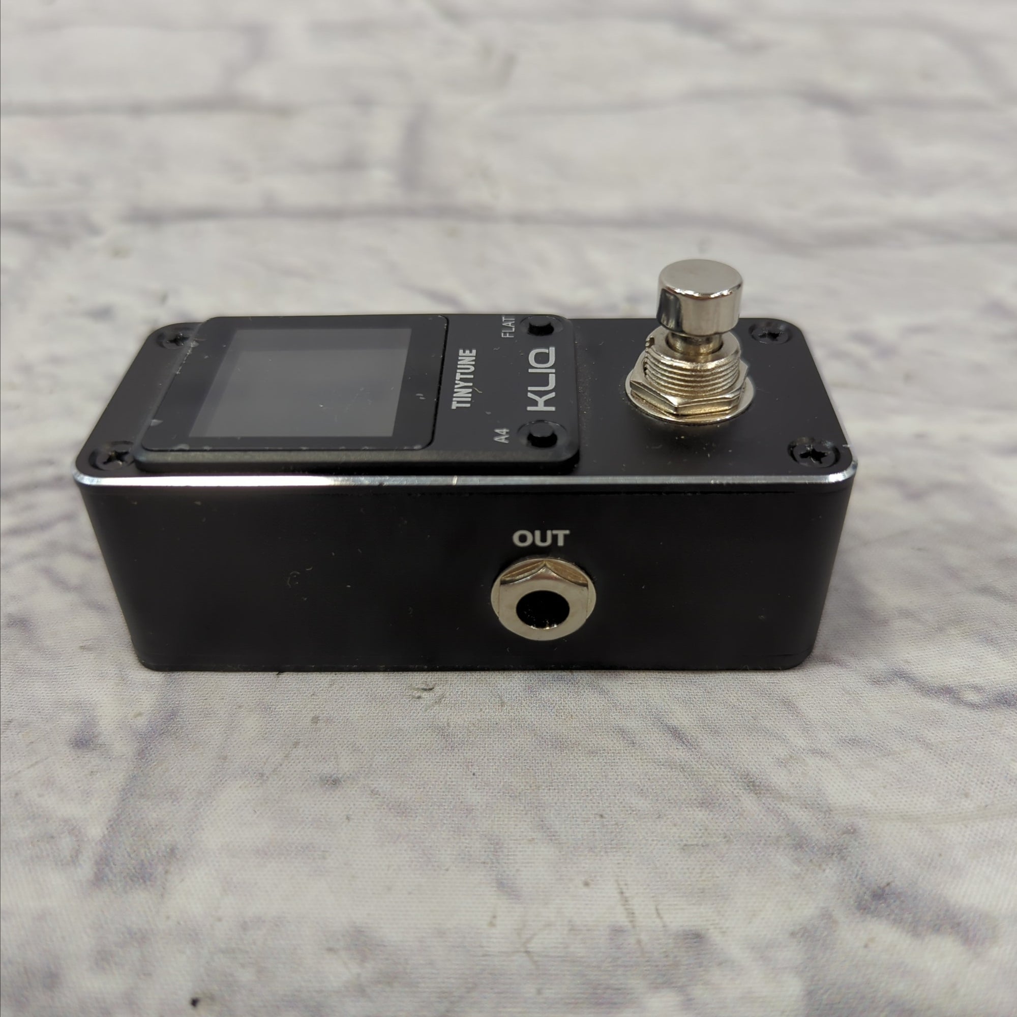 KLIQ tinytune Mini Chromatic Tuner Pedal