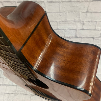 Luna Gypsy Spalt Acoustic Guitar AS IS