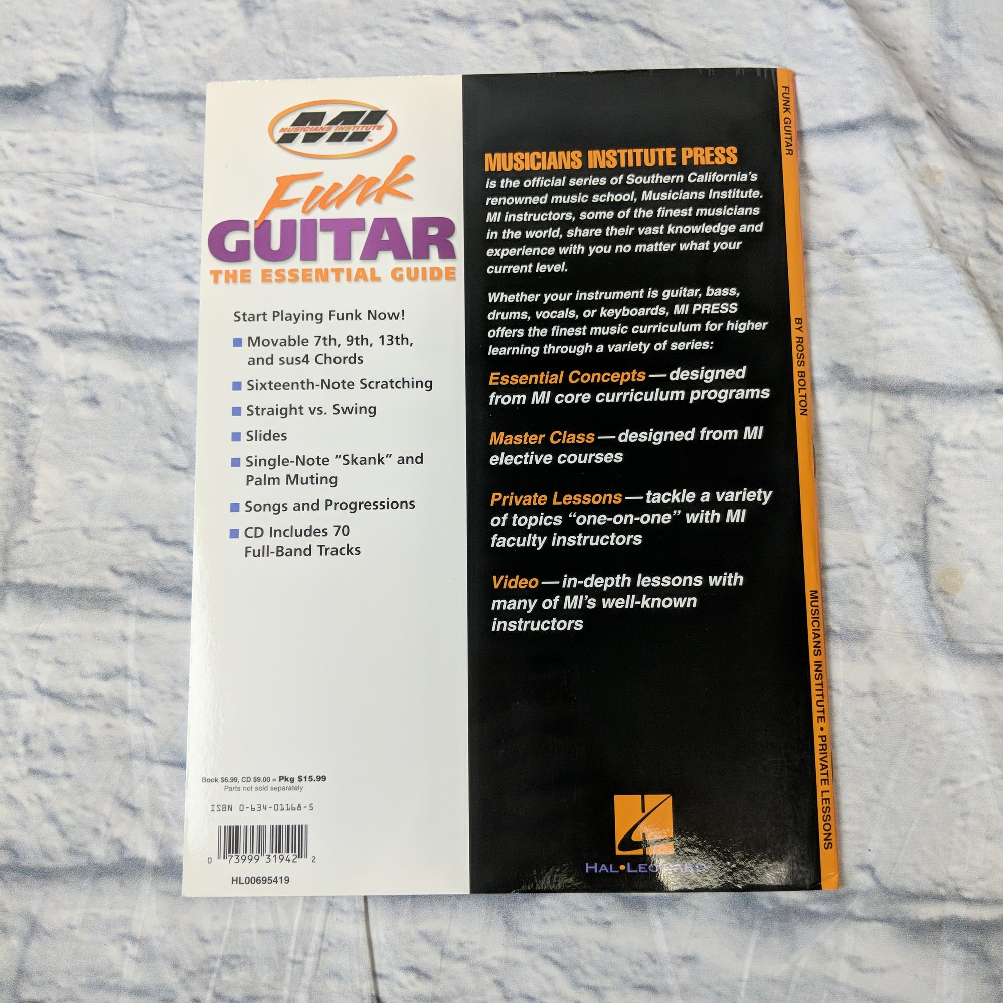Hal Leonard Funk Guitar Book/CD