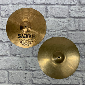 Sabian AA Fusion Top/B8 Bottom Hi Hat Cymbal Pair