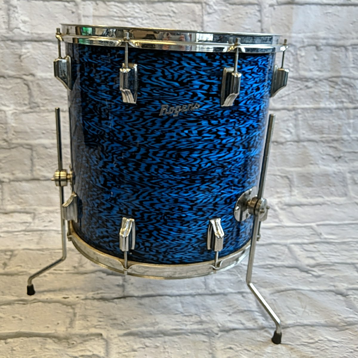 Rogers 4-Piece Holiday Drum Kit Blue Onyx
