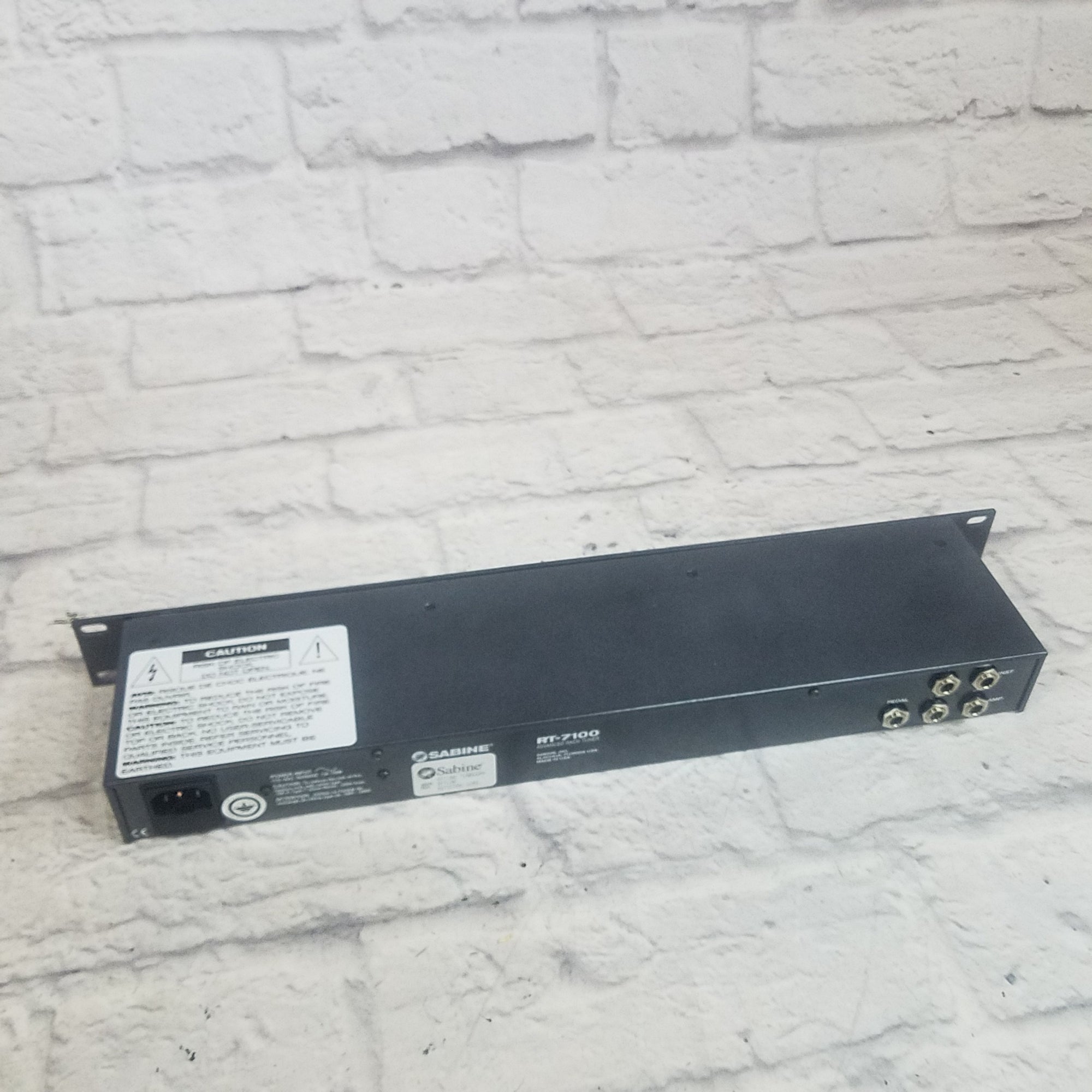 Sabine RT-7100 Advanced Rack Tuner