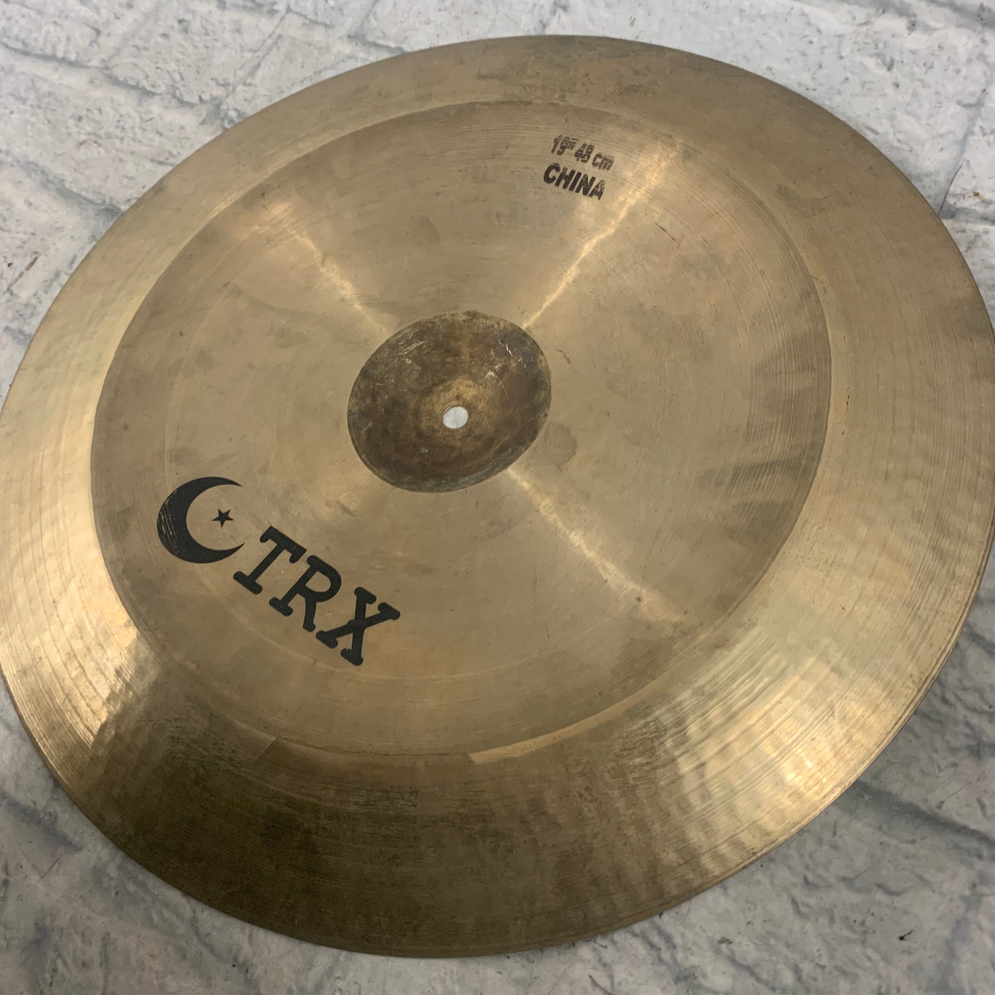 TRX 19" China Cymbal CRACK