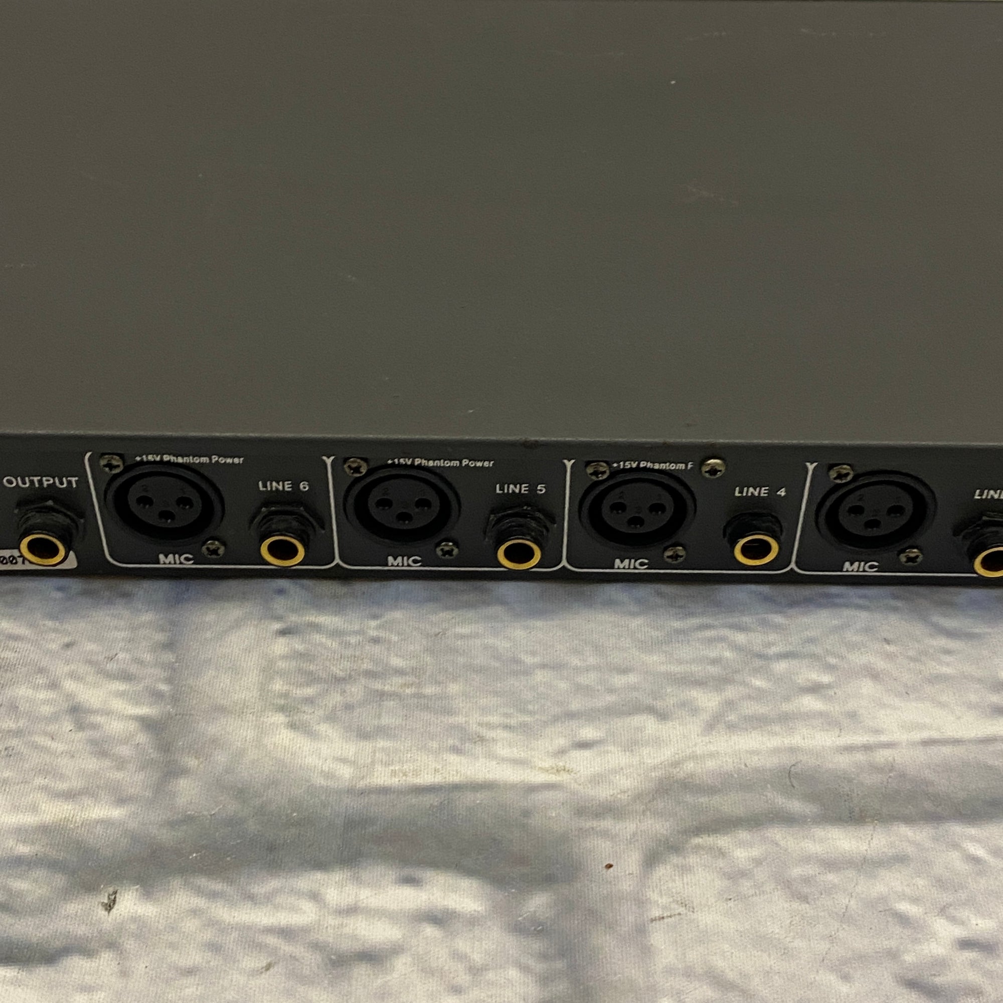 Nady RMX 6 Channel Mic/Line Mixer Rack Unit