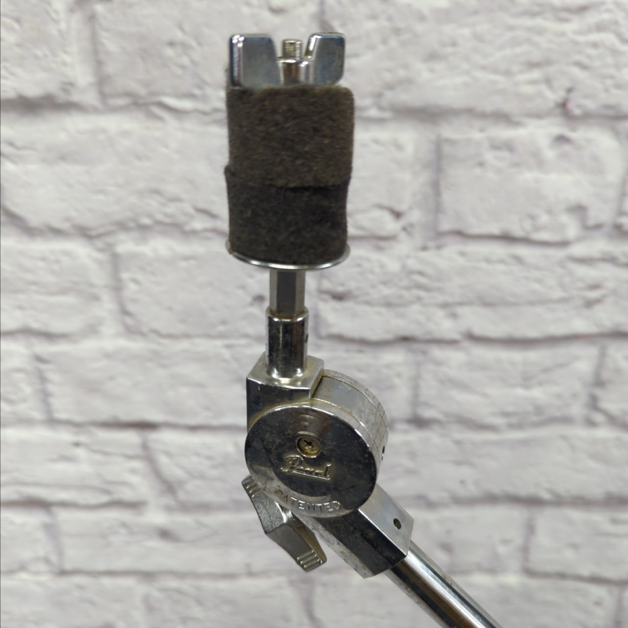 Pearl Heavy Duty Double Braced Boom Cymbal Stand with Tilter and Counterweight 1980s Red Label