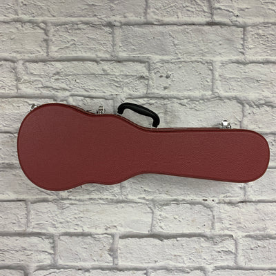 Phitz Concert Uke Hard Case, Red
