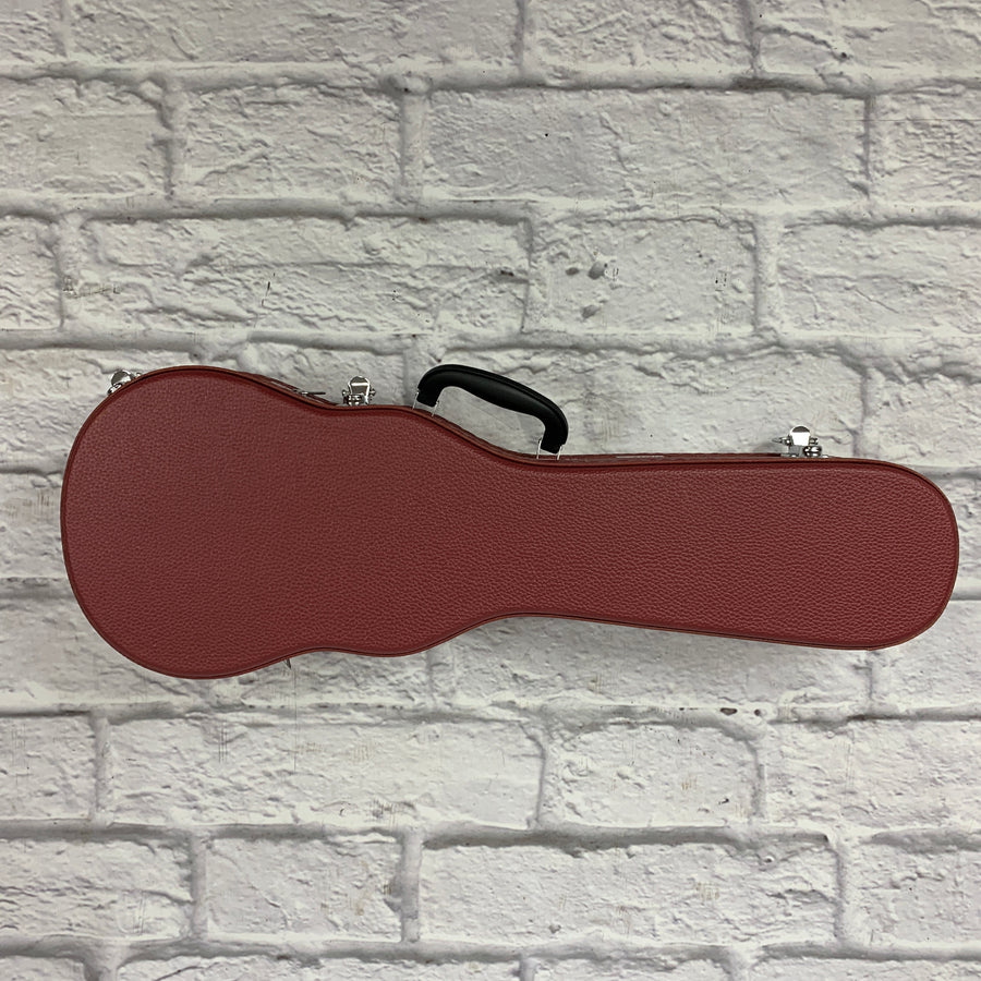 Phitz Concert Uke Hard Case, Red