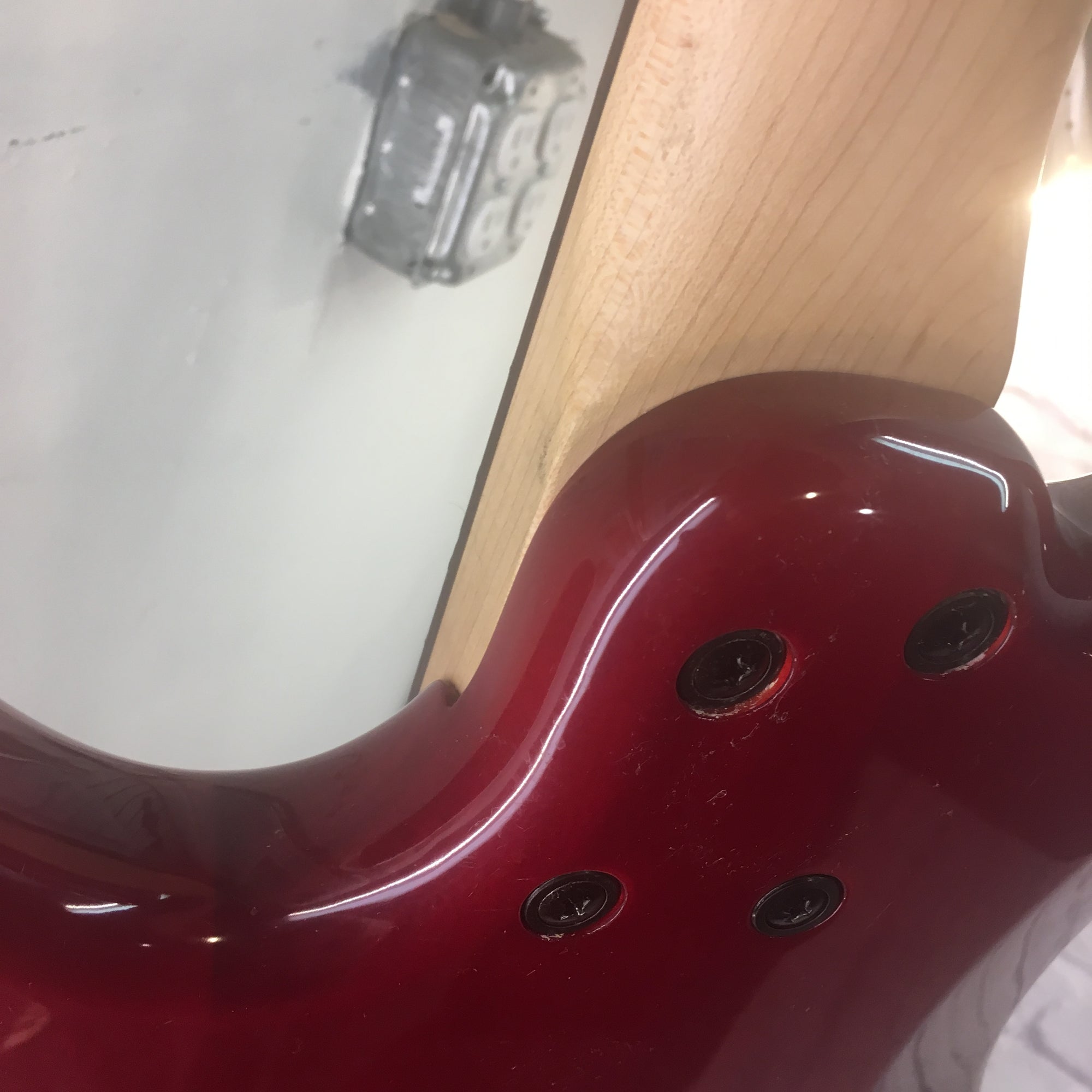 Ibanez Gio GSR 200 4 String Bass (Red) w Hard Case