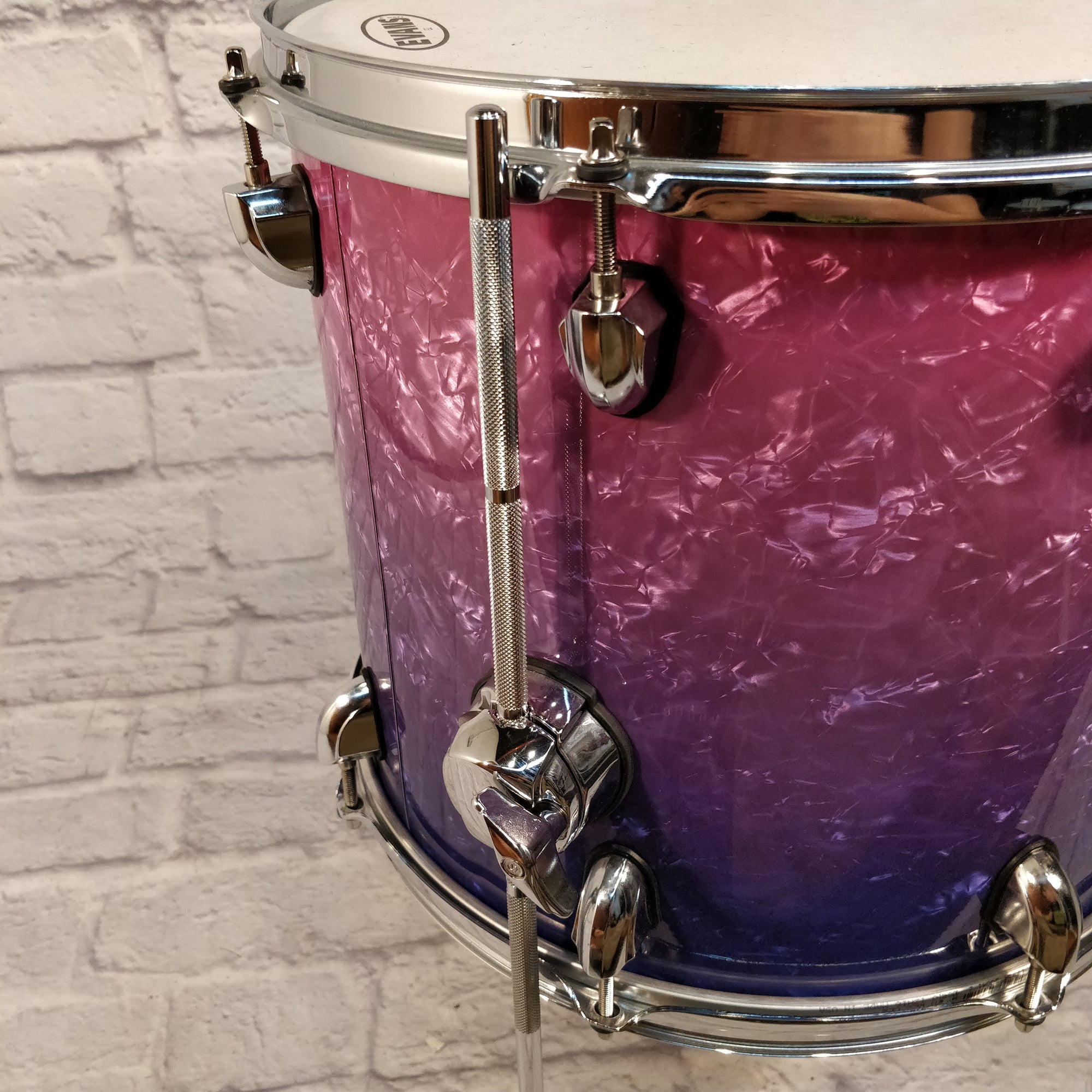 Mapex 14 x 12 My Dentity Custom Purple Fade Floor Tom w Legs