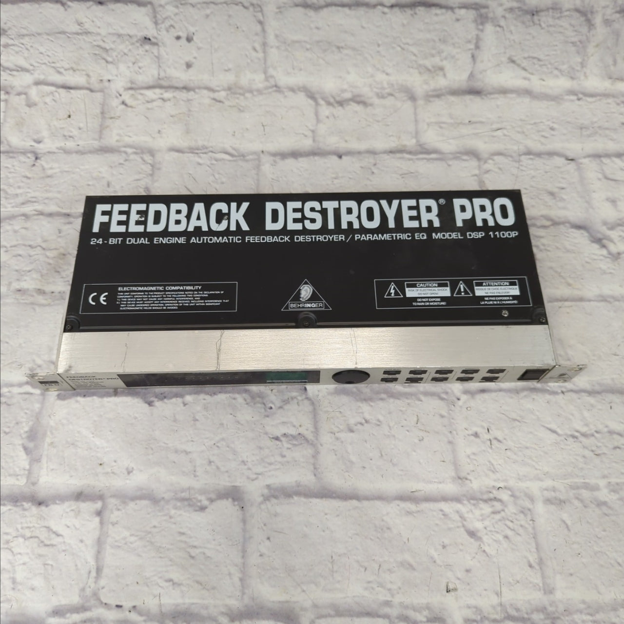 Behringer DSP1100P Feedback Destroyer Pro