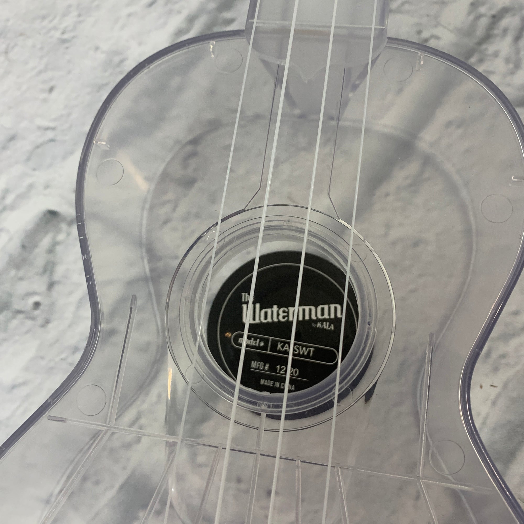Kala Waterman Translucent KA-SWT Soprano Ukulele