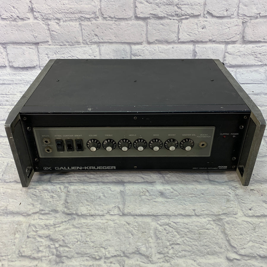 Vintage Galien Krueger GK 400B Bass Amp Head