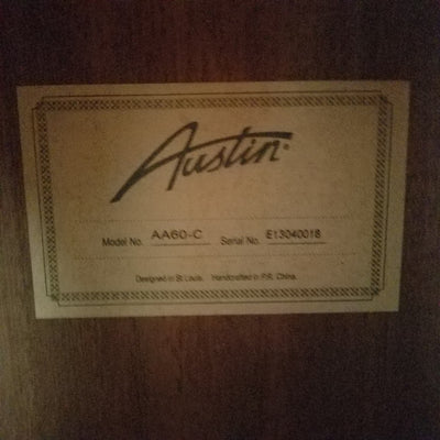 Austin AA60-C Acoustic Guitar