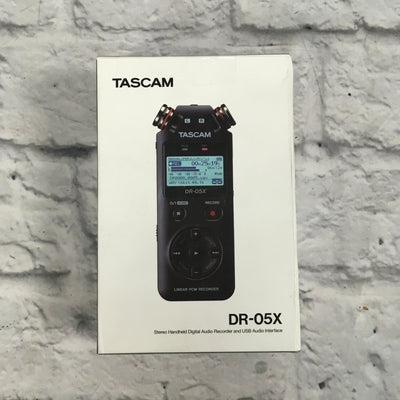 Tascam DR-05X Stereo Handheld Digital Audio Recorder & USB Interface