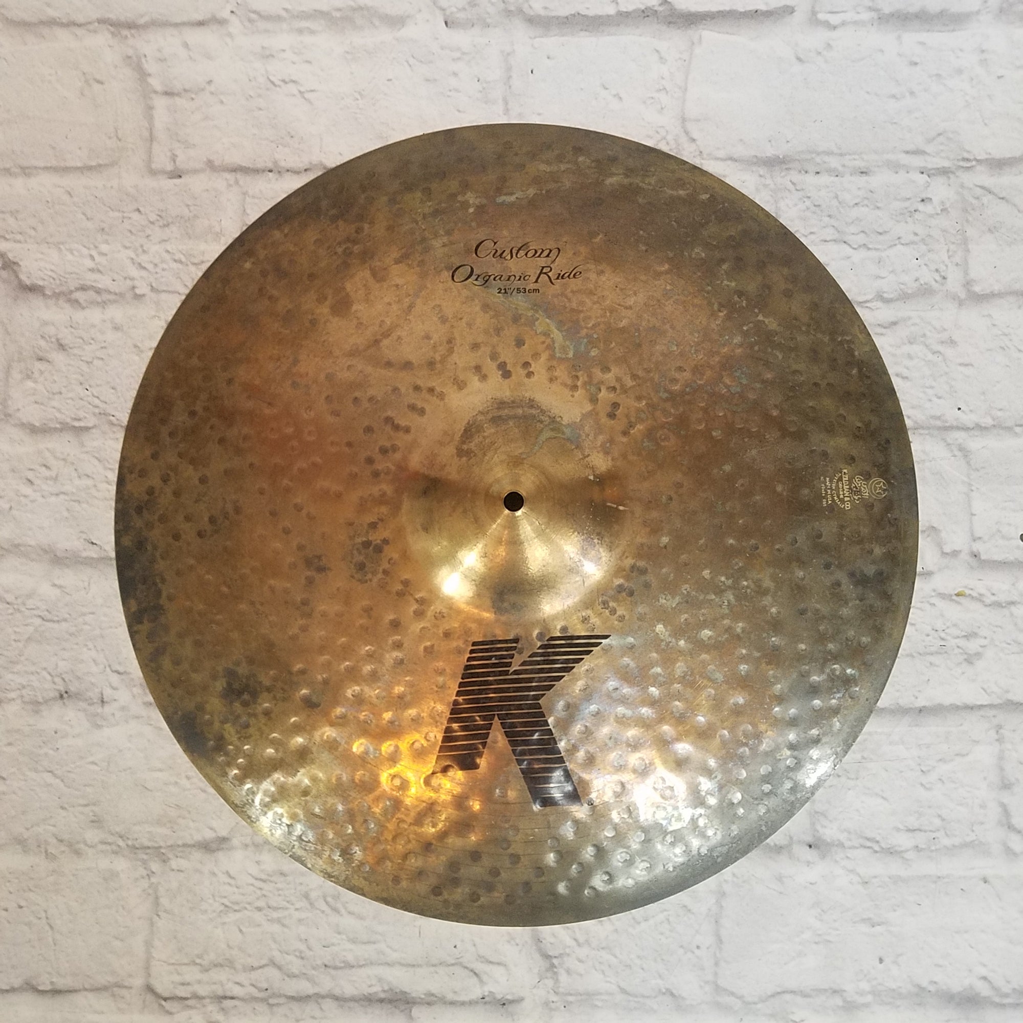 Zildjan K Custom 21" Organic Ride