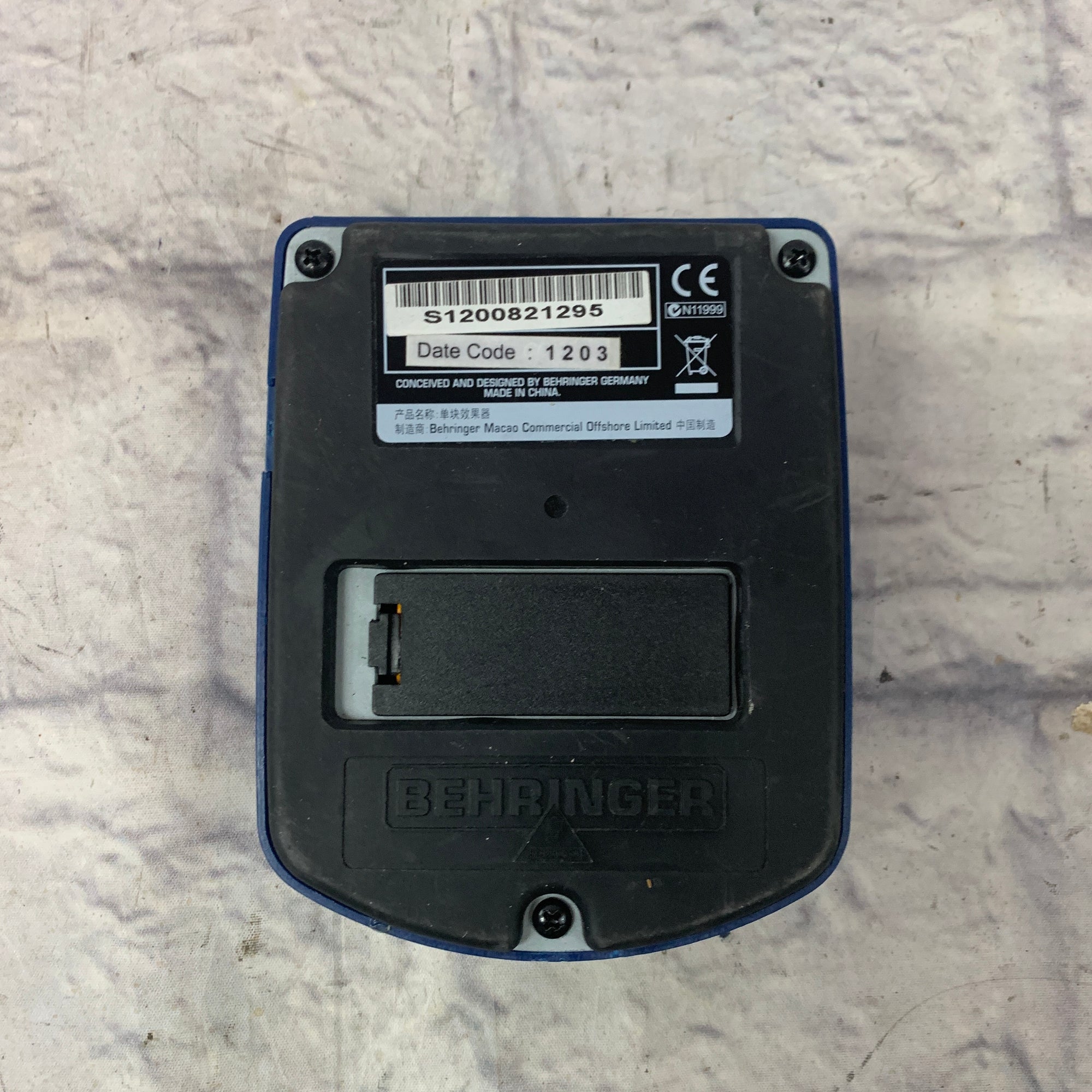 Behringer V-Tone GDI21 Driver DI Pedal