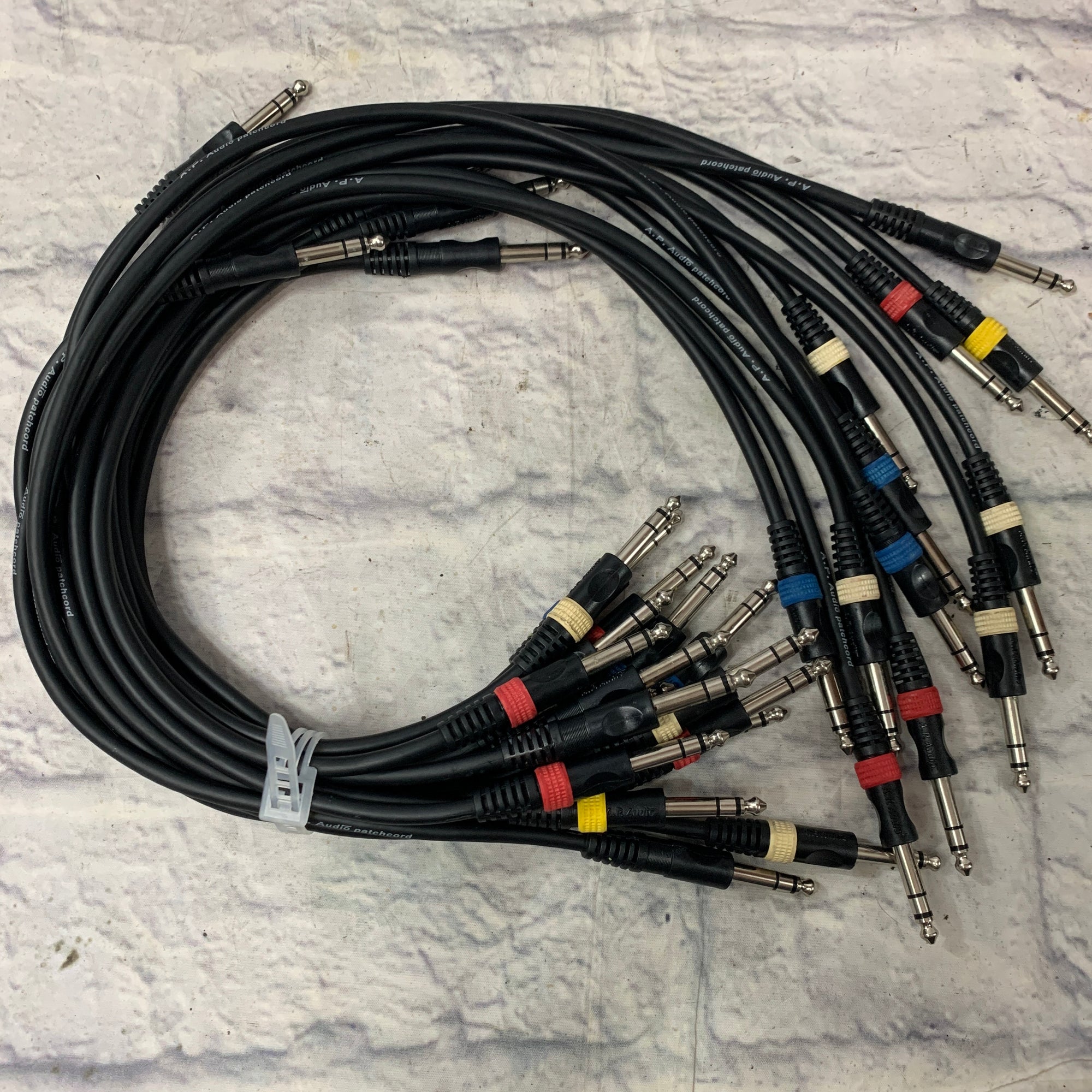 Neutrik 24 Rack Patchbay w/ cables