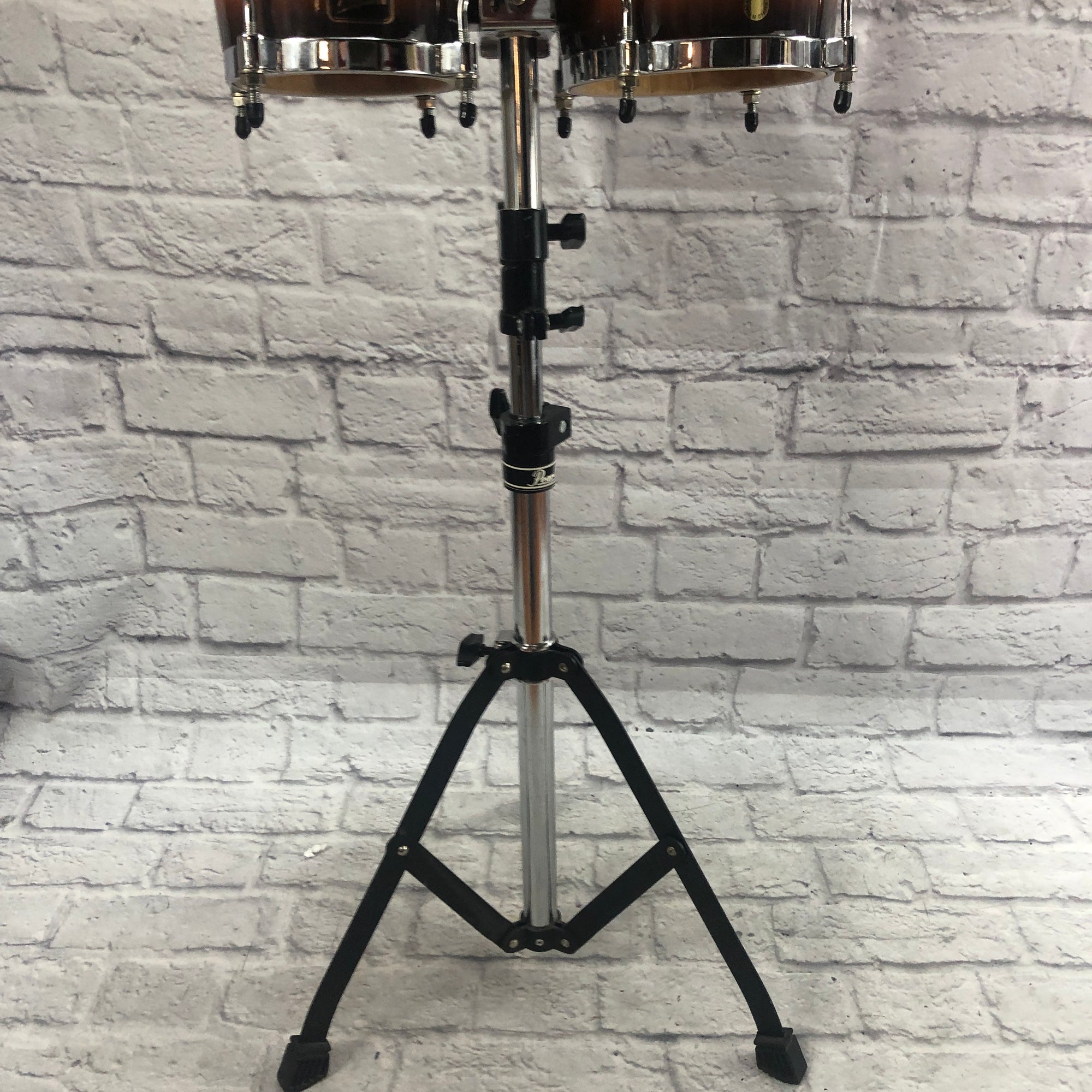 LP Aspire Bongos with Pearl Bongo Stand