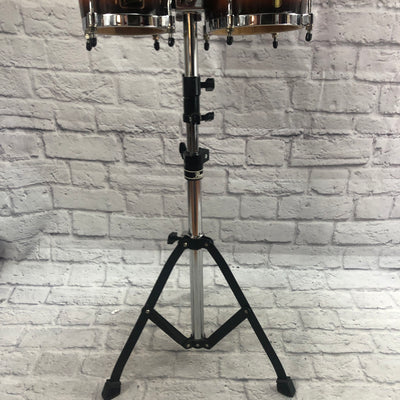 LP Aspire Bongos with Pearl Bongo Stand
