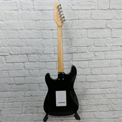 Kay Vintage Series S Style Black Electric Guitar