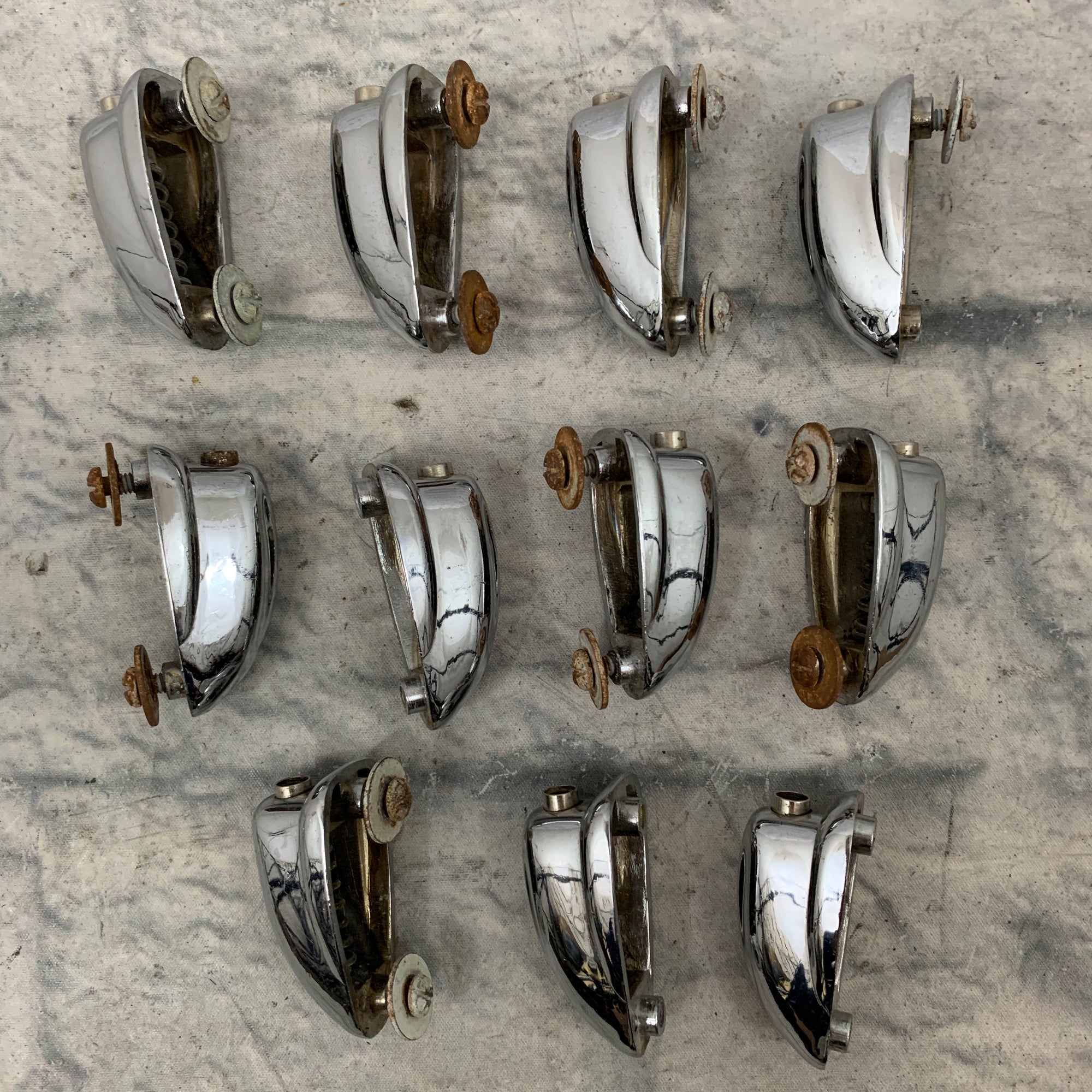Vintage Slingerland Drum Lugs Set of Eleven 11
