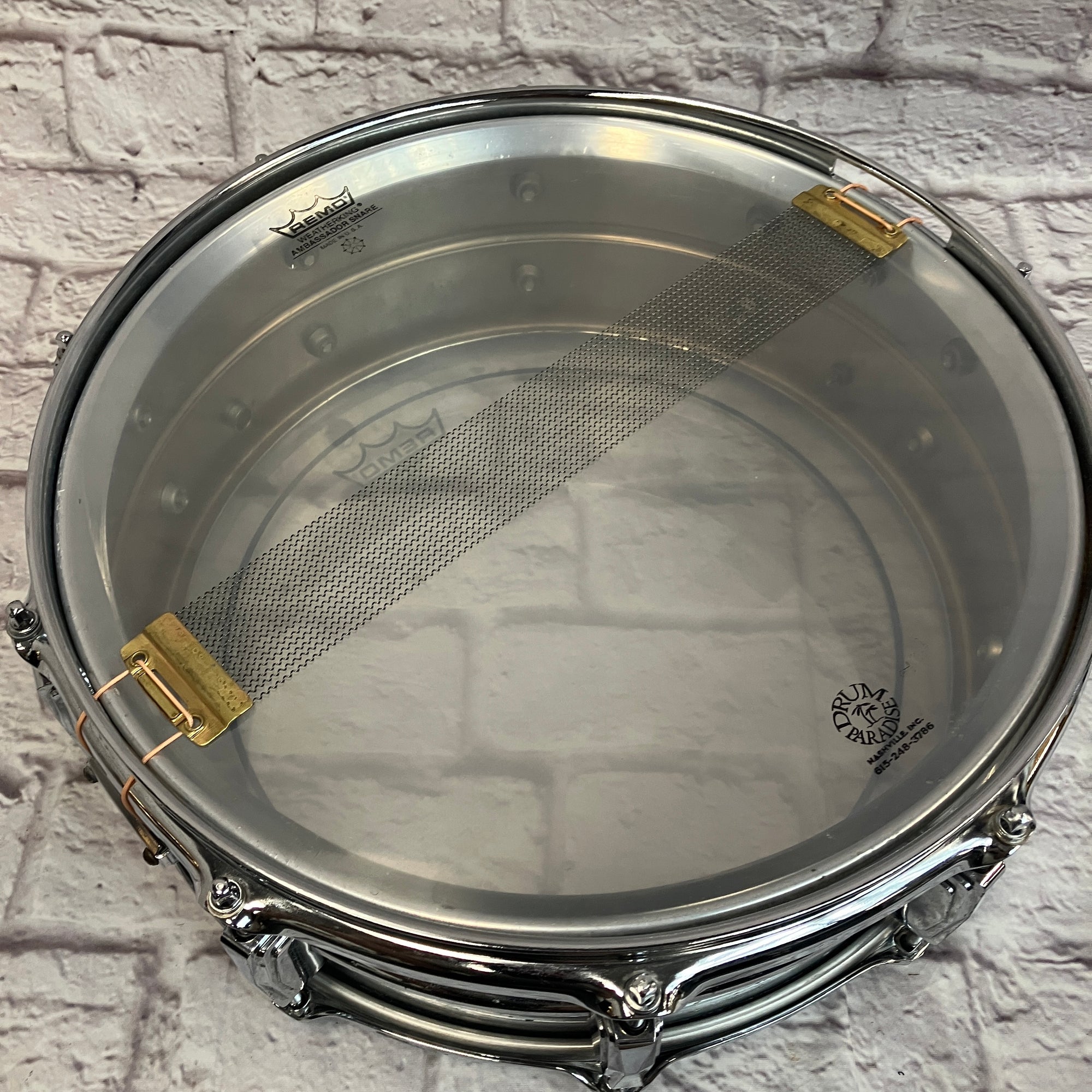 Ludwig Vintage 1971 Supraphonic 14 x 5 Snare Drum Pitted