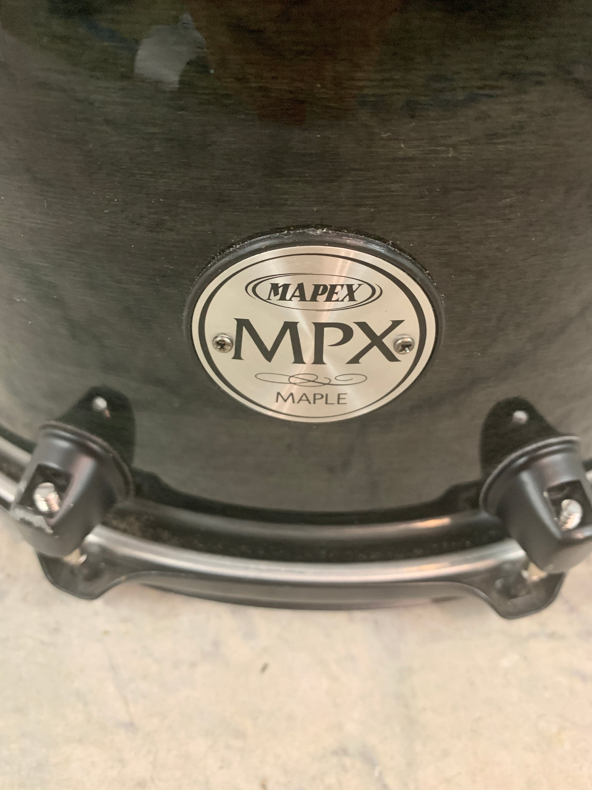 Mapex MPX 8" x 14" Maple Snare - Transparent Black