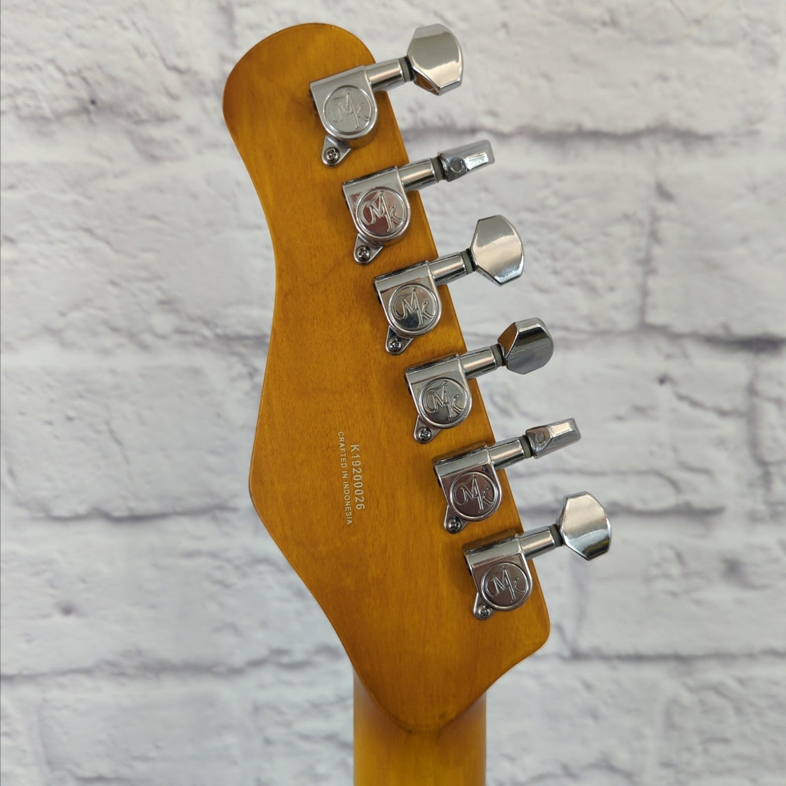 Michael Kelly '53 Open Pore Electric Guitar, Ebony Fingerboard Tobacco Sunburst