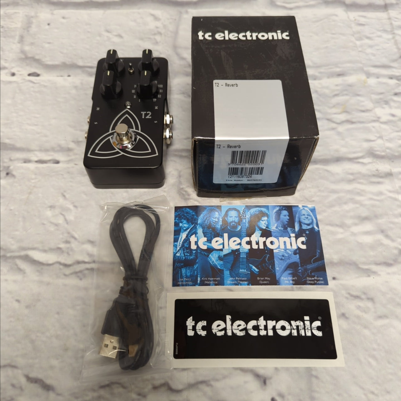 t2 reverb pedal TC Electronic Trinity Reverb T2 Pedal