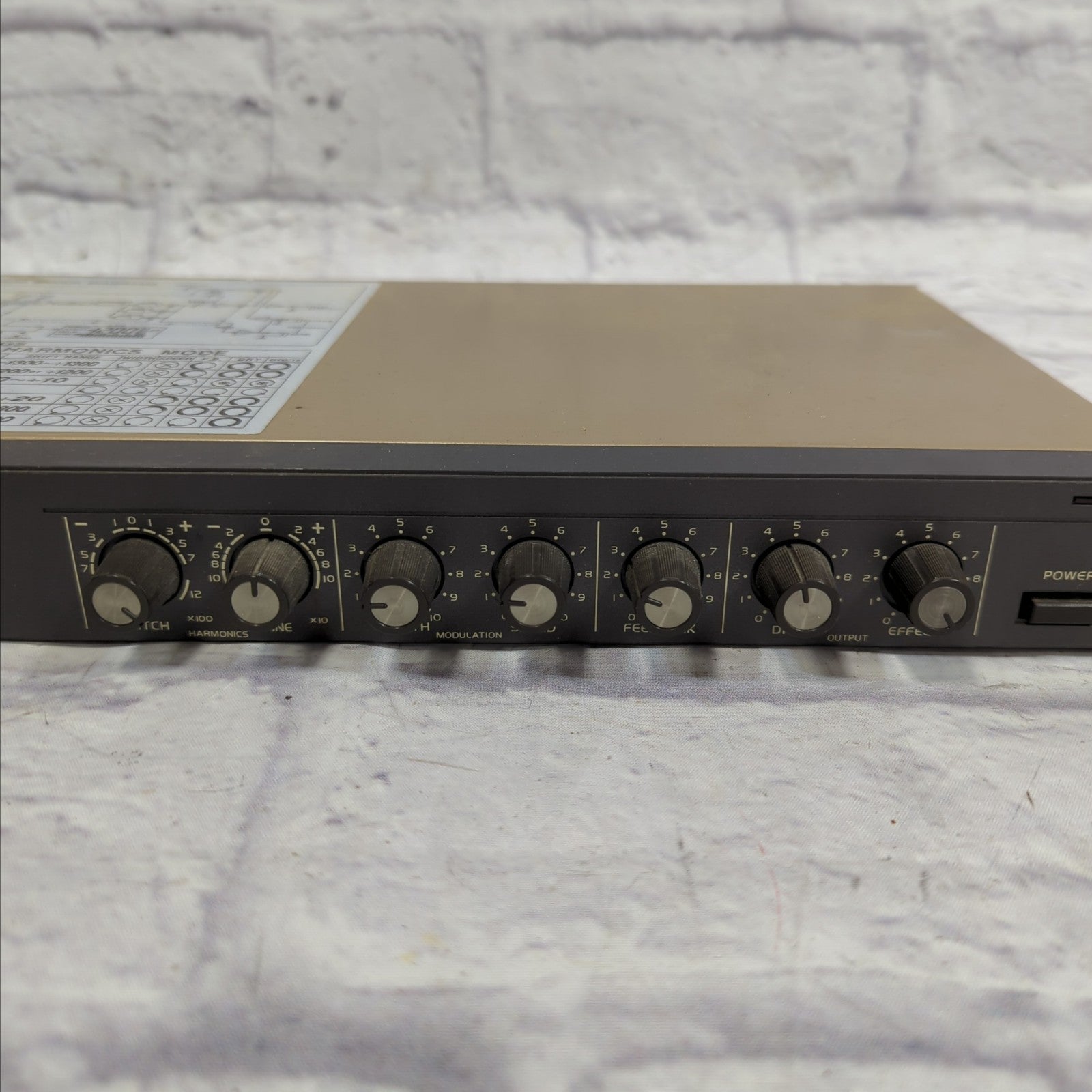 Ibanez HD1000 Rack Harmonics Delay with FS1M Footswitch
