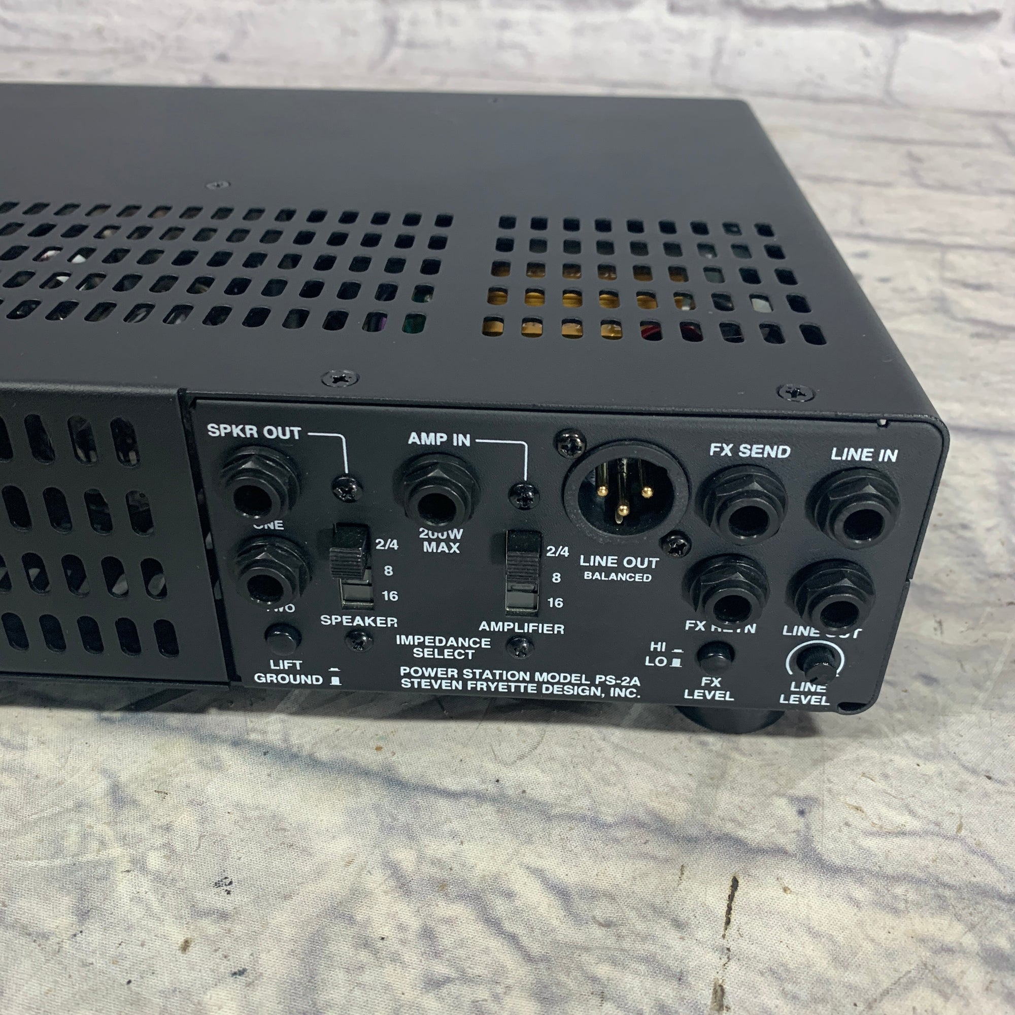Fryette Power Station PS-2 Power Amp - Evolution Music