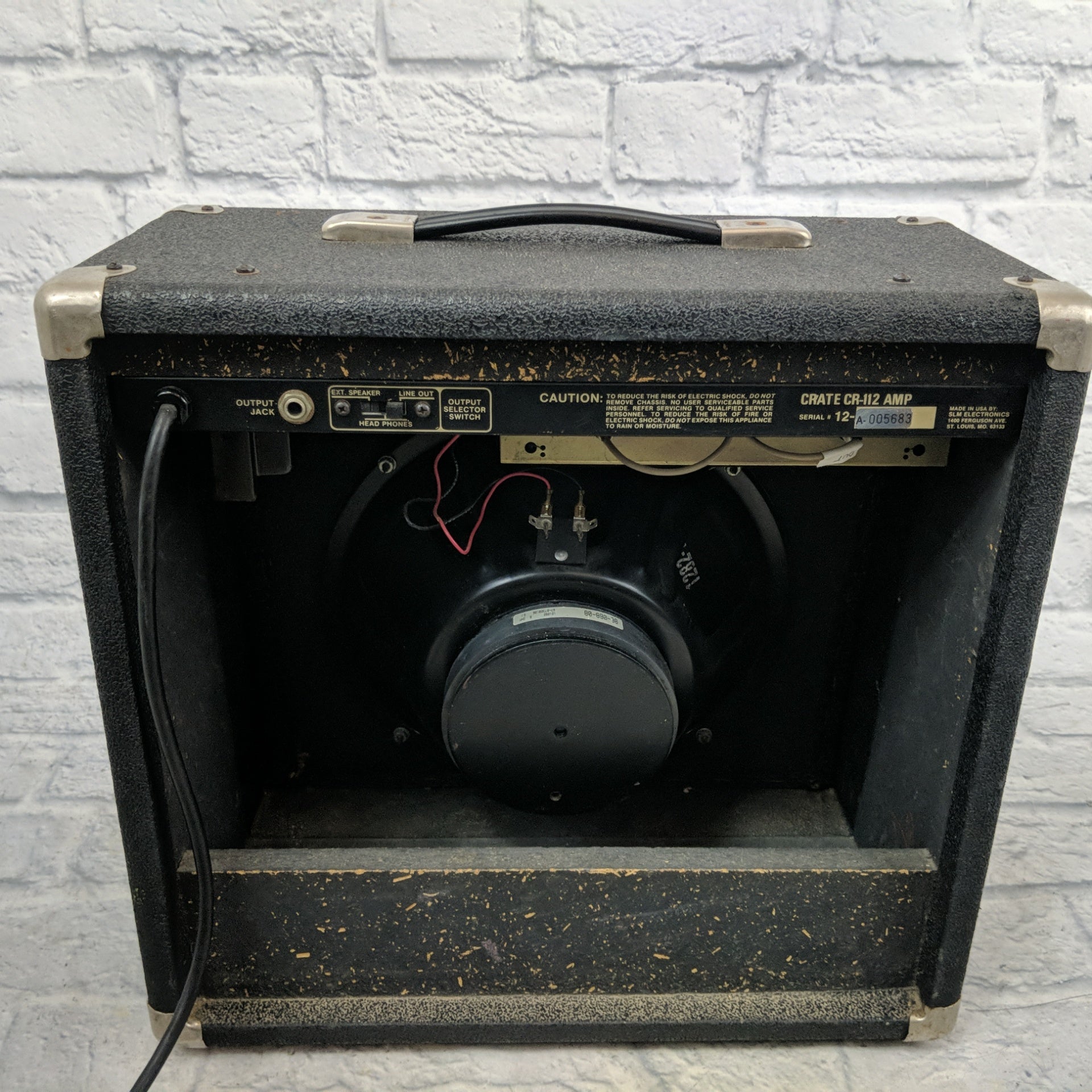 Crate CR-160 60W Combo Guitar Amp with 12-Inch Speaker